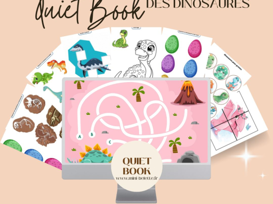 QUIETBOOK  | LES DINOSAURES