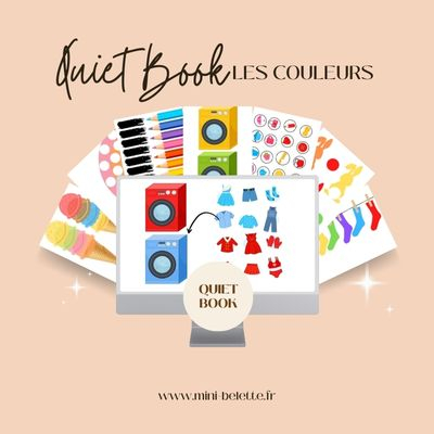 QUIET BOOK | COULEURS