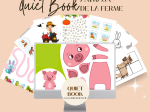 QUIETBOOK DES ANIMAUX