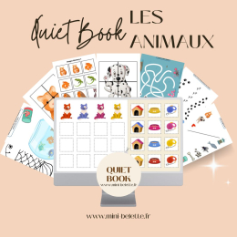 QUIETBOOK DES ANIMAUX